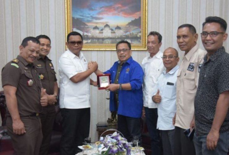 PWI Aceh Audiensi dengan Kajati Yudi Triadi, Bahas Kolaborasi dan Penguatan Kompetensi Wartawan